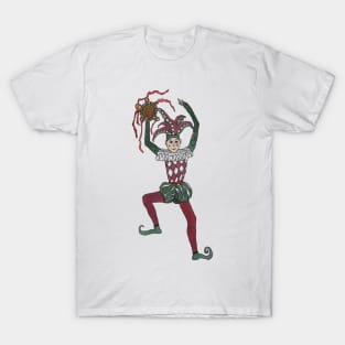 Harlequin Dancing Joker T-Shirt